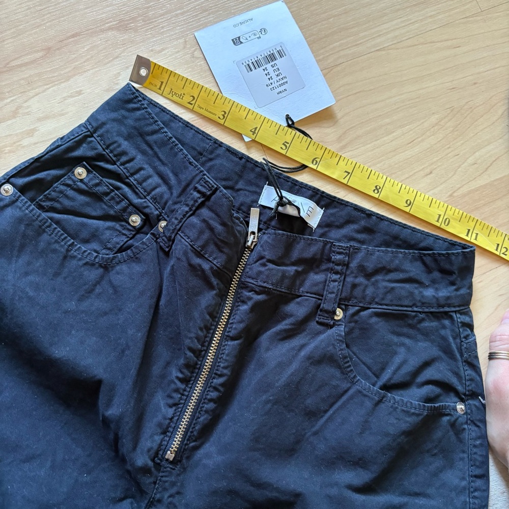 ALIGNE Nyah Navy Barrel Pants Size 24 NWT - Picture 5 of 9